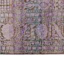 Purple Transitional Wool Silk Blend Rug - 11' x 15'