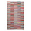 Multicolored Vintage Flatweave Anatolian Wool Rug - 8" x 13'2"