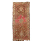 Vintage Traditional Anatolian Wool Rug - 6'2" x 13'7"