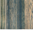 Blue Modern Wool Rug - 11'11" x 15'2"