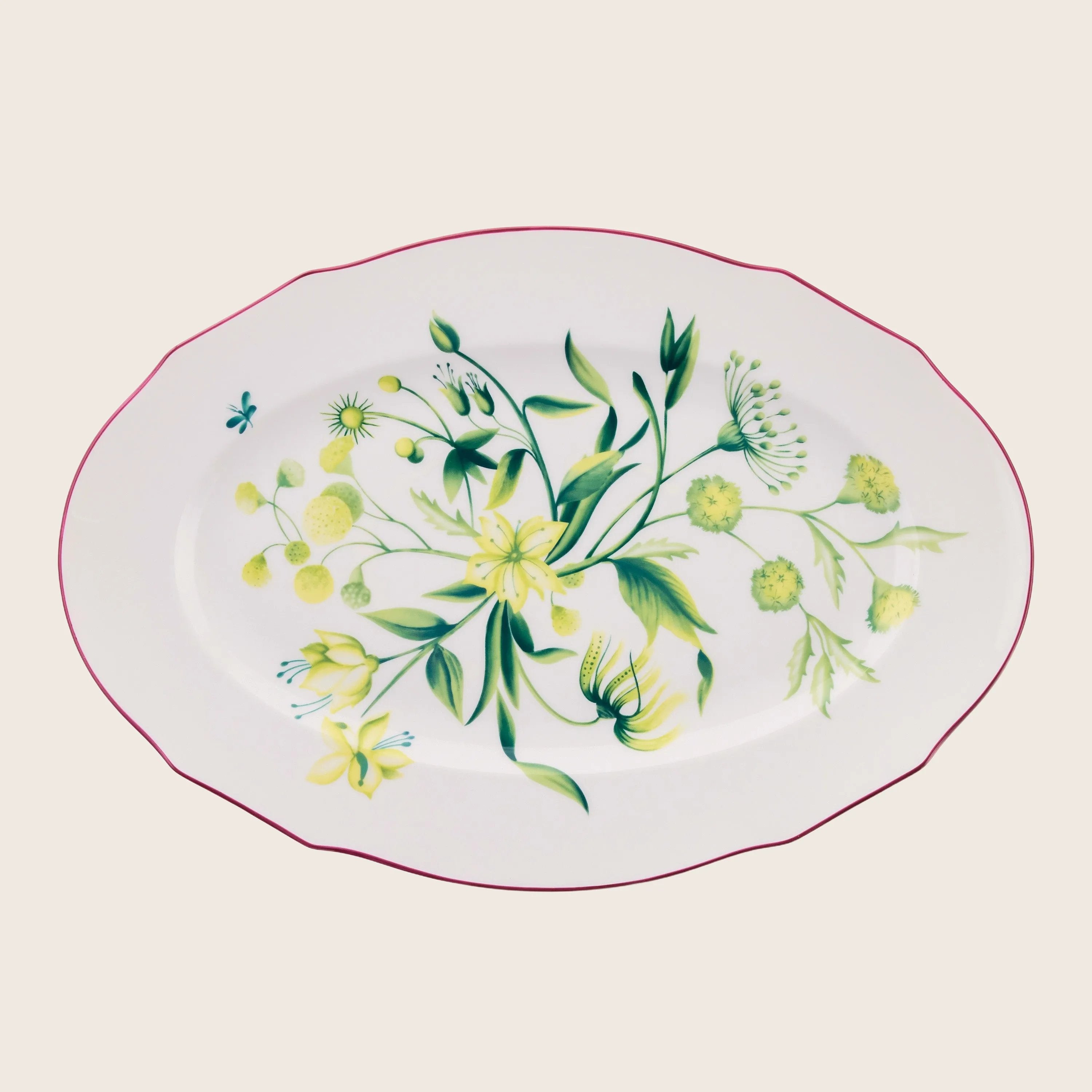 Florenza Oval Flat Platter – abc carpet & home