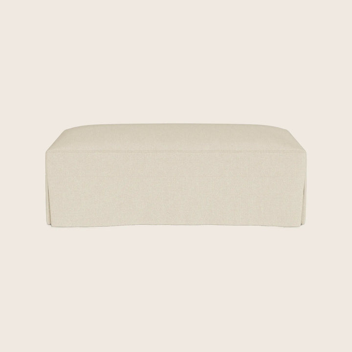 Martha's Vineyard Slipped Ottoman