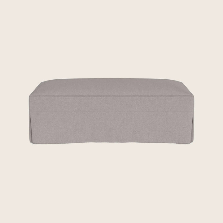 Martha's Vineyard Slipped Ottoman