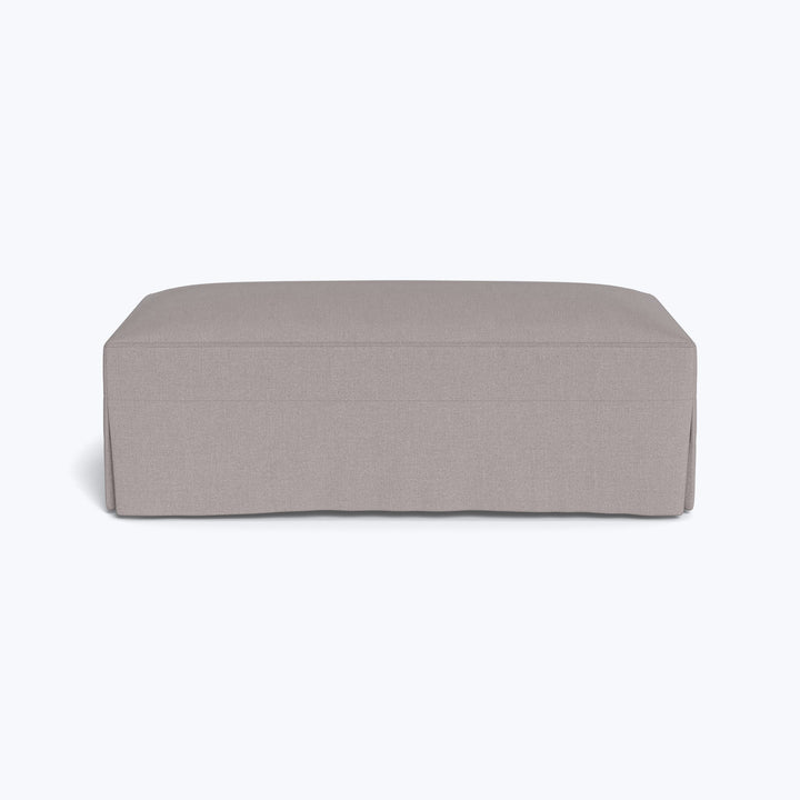 Martha's Vineyard Slipped Large Ottoman