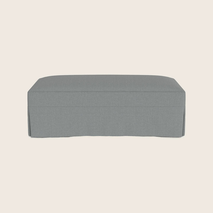 Martha's Vineyard Slipped Ottoman