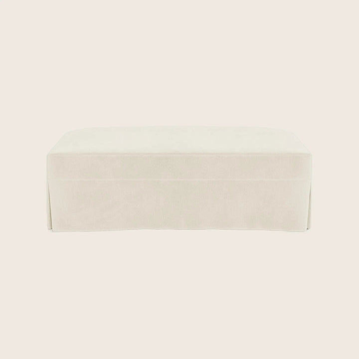 Martha's Vineyard Slipped Ottoman