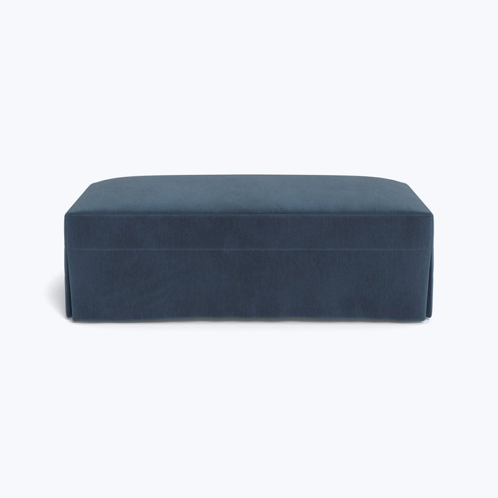 Martha's Vineyard Slipped Large Ottoman