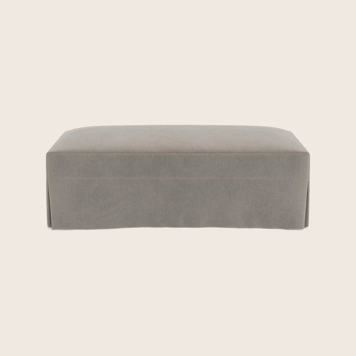 Martha's Vineyard Slipped Ottoman