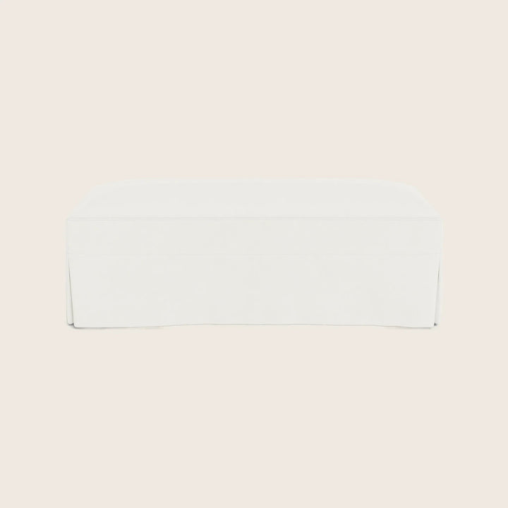 Martha's Vineyard Slipped Ottoman