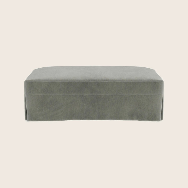 Martha's Vineyard Slipped Ottoman