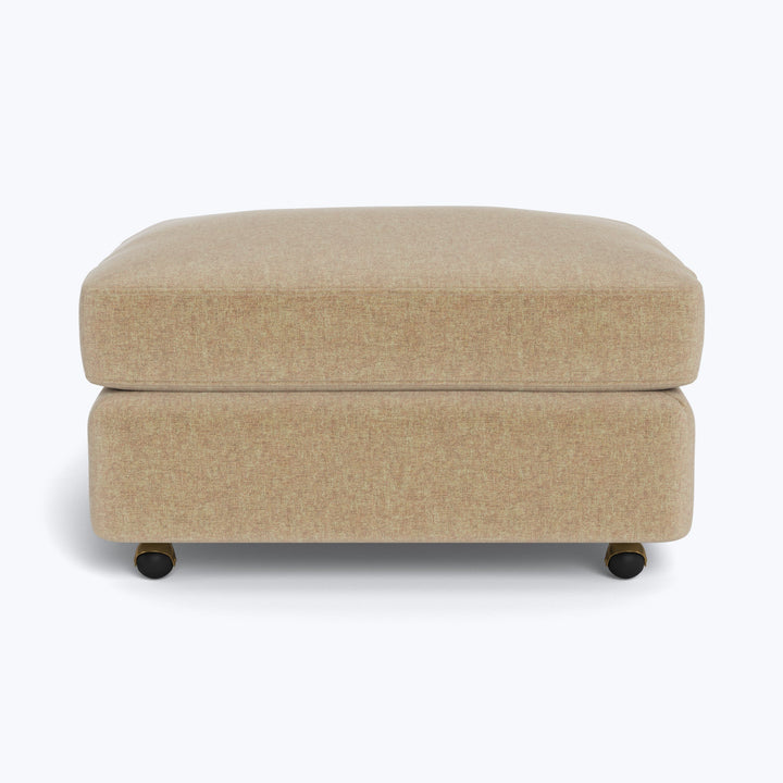 Lucali Ottoman w/ Casters