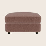 Lucali Ottoman w/ Casters