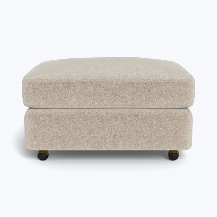 Lucali Ottoman w/ Casters
