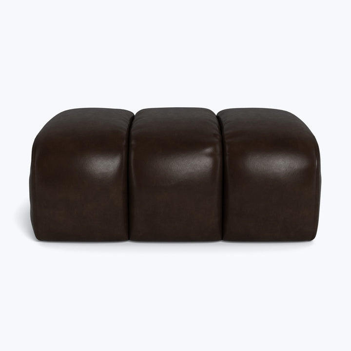 Grove Street Leather Ottoman