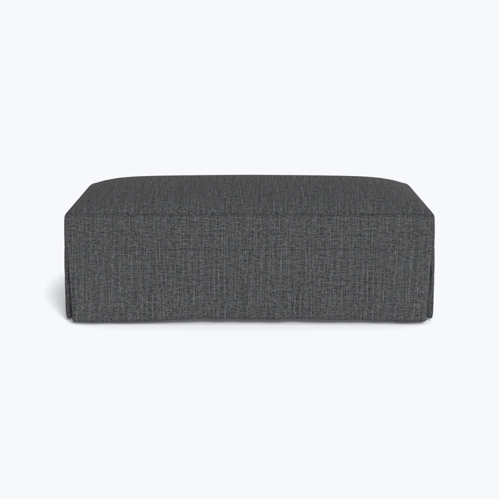 Martha's Vineyard Slipped Large Ottoman