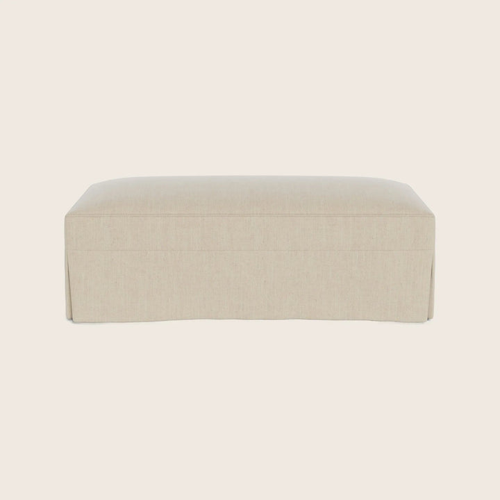 Martha's Vineyard Slipped Ottoman