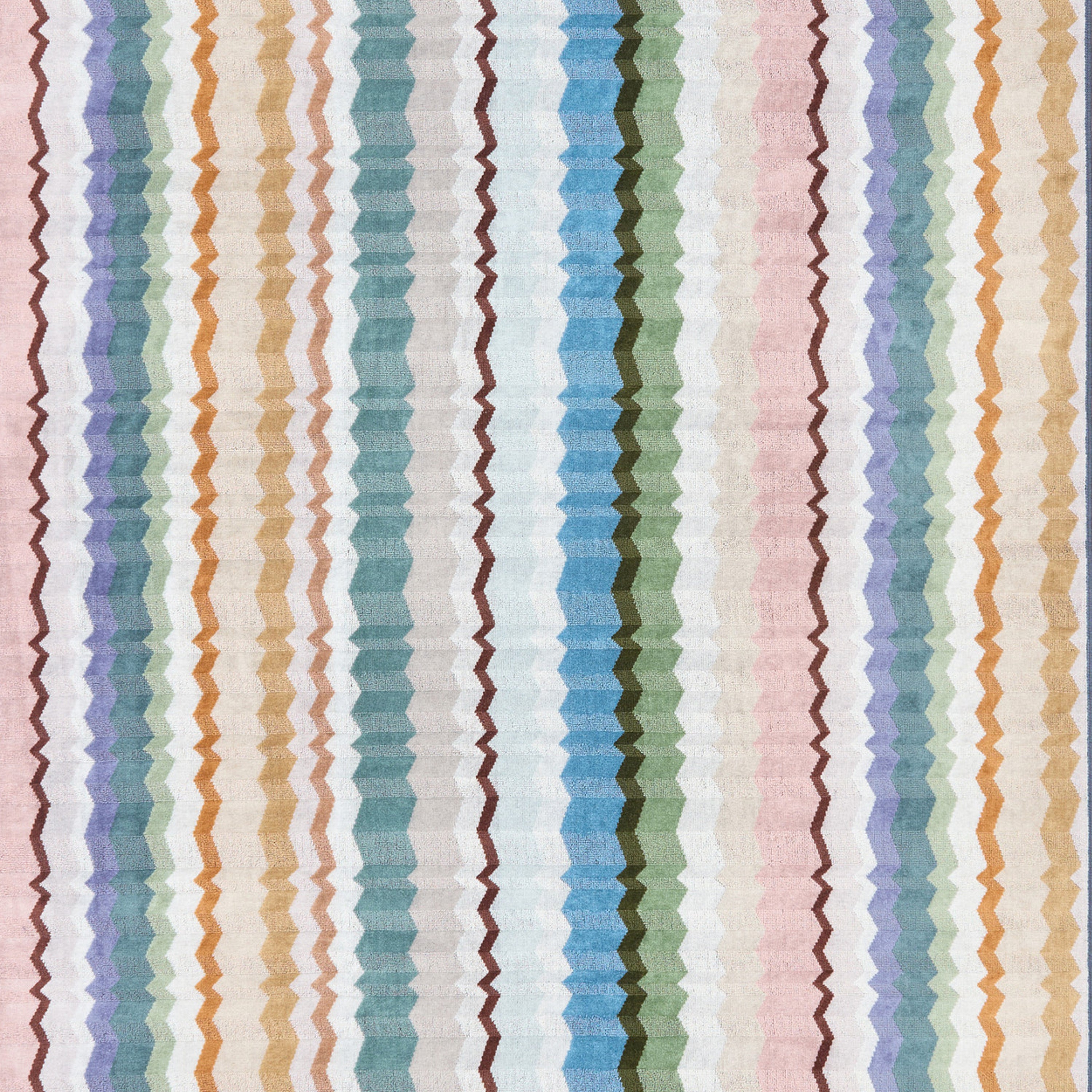 MISSONI シール織綿毛布2枚セット140㎝×200㎝ Eva Bath Sheet – abc carpet & home