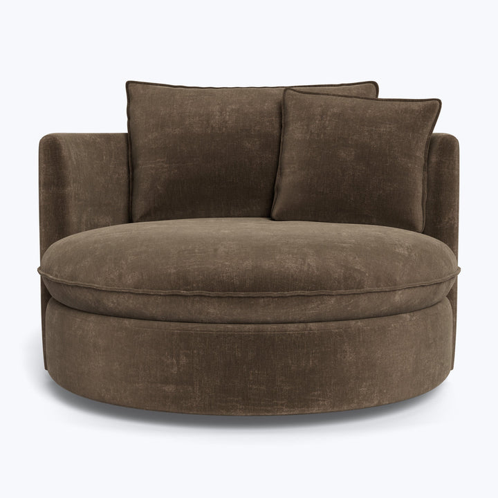 Montauk Round Swivel Chair