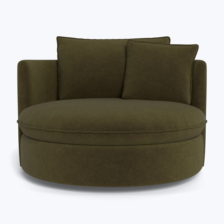 Montauk Round Swivel Chair