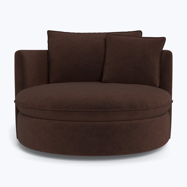 Montauk Round Swivel Chair