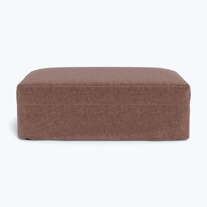 Watermill Slipped Large Ottoman