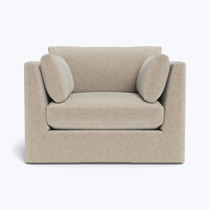 Watermill Slipped Swivel Chair