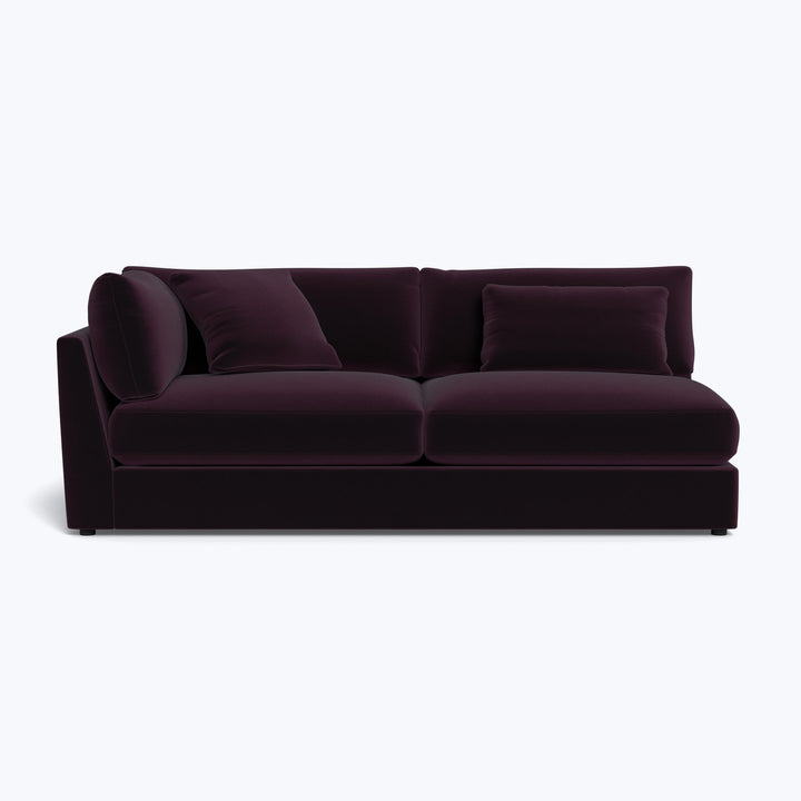 Delancey 87" One Arm Sofa