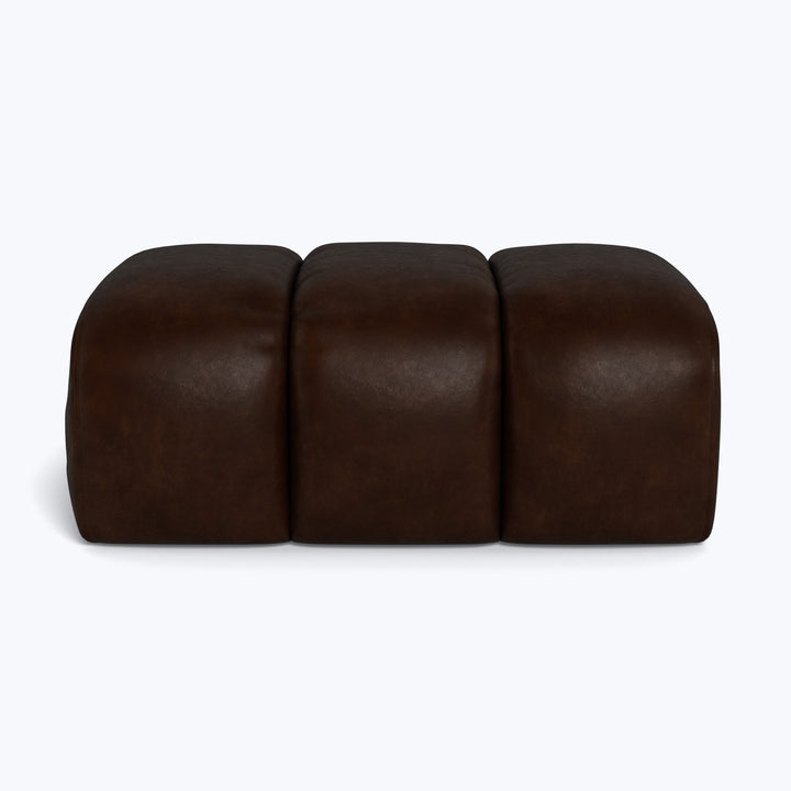 Grove Street Leather Ottoman