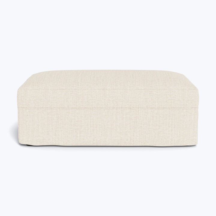 Watermill Slipped Large Ottoman