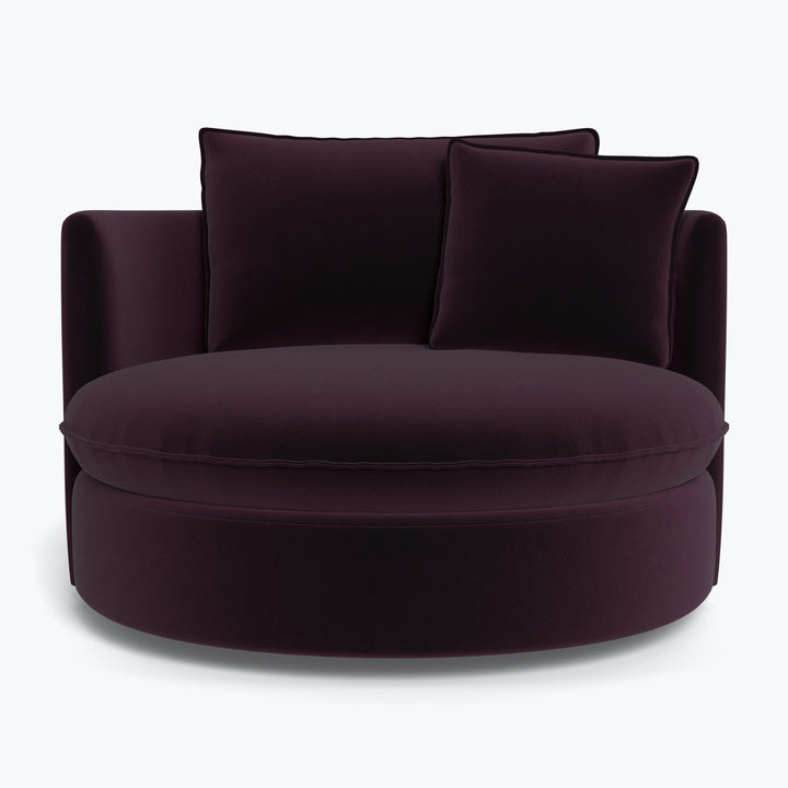 Montauk Round Swivel Chair