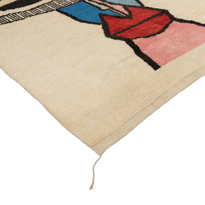 Moroccan Wool Rug - 9'10" x 13'01" Default Title