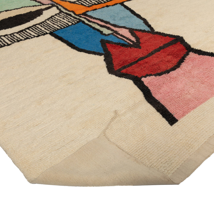 Moroccan Wool Rug - 9'10" x 13'01" Default Title