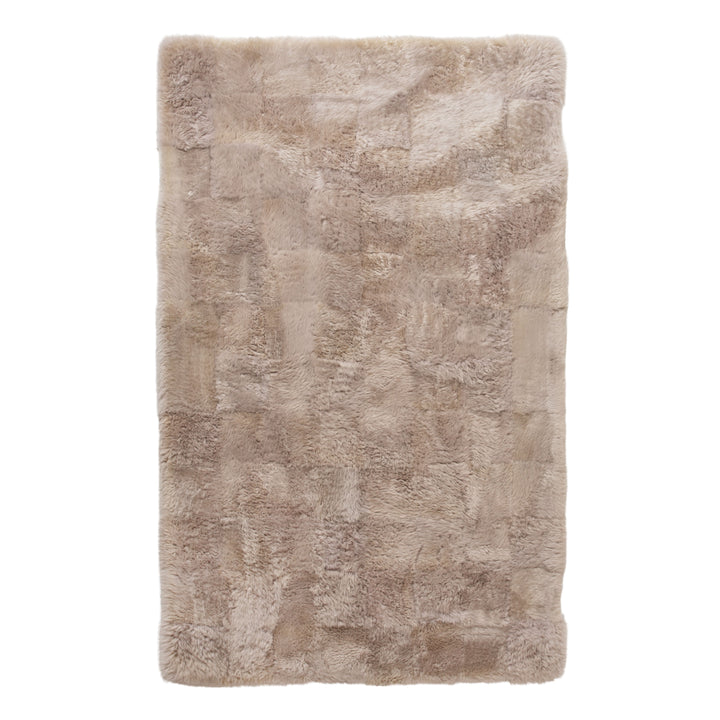 Modern Sheepskin Rug - 6' x 9'