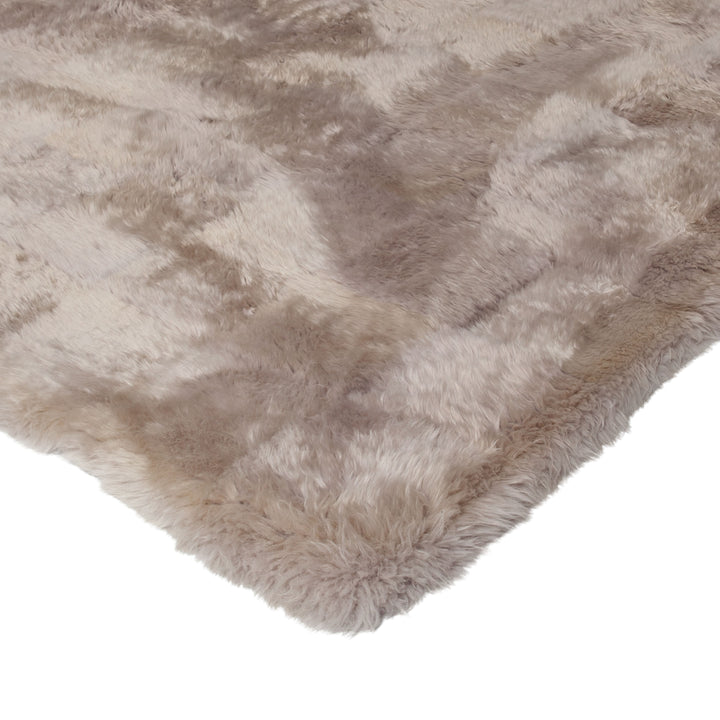 Modern Sheepskin Rug - 6' x 9'