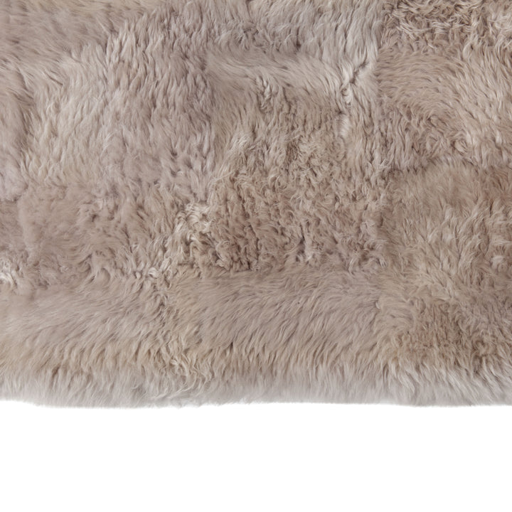 Modern Sheepskin Rug - 6' x 9'