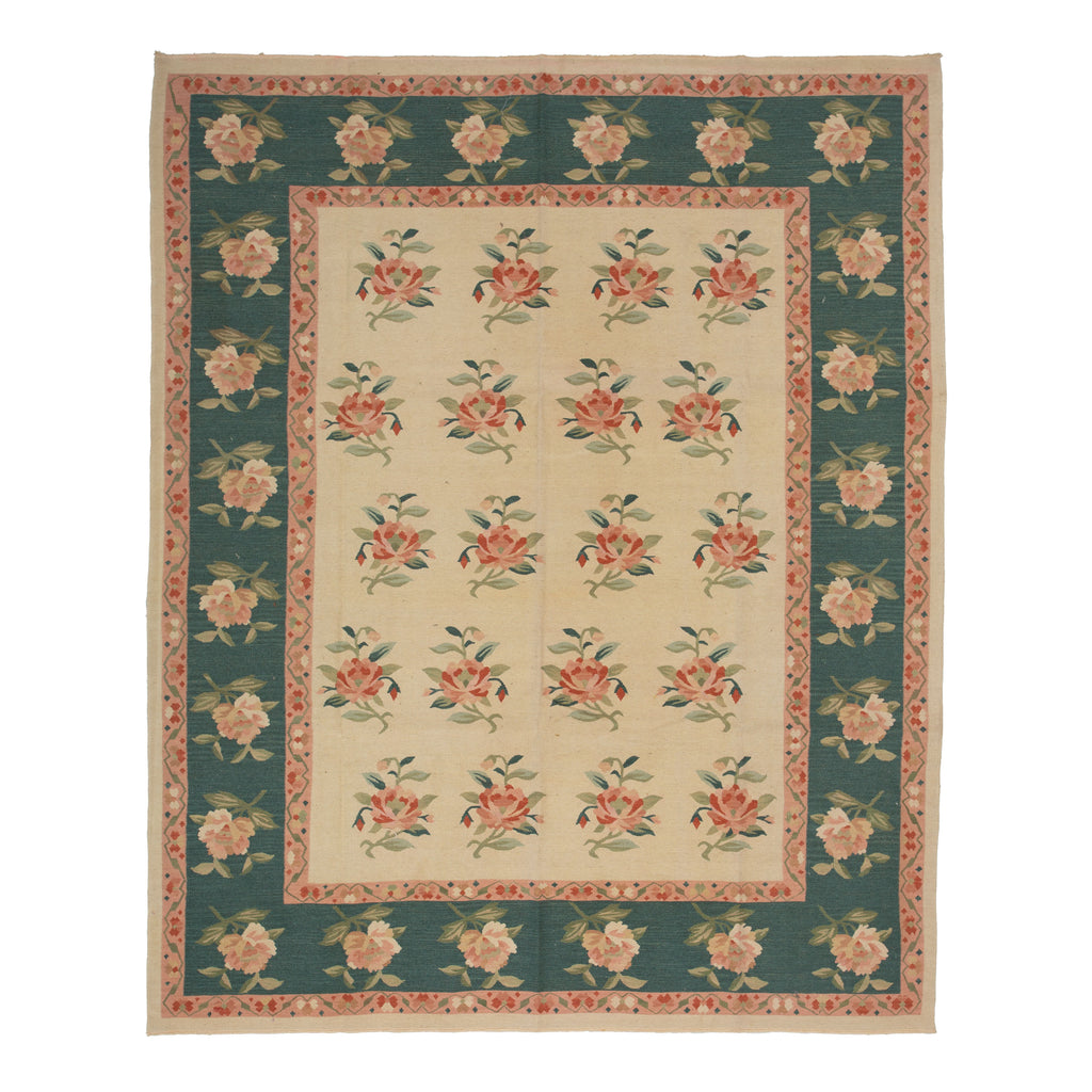 Flatweave Wool Rug - 08'01" x 09'10"