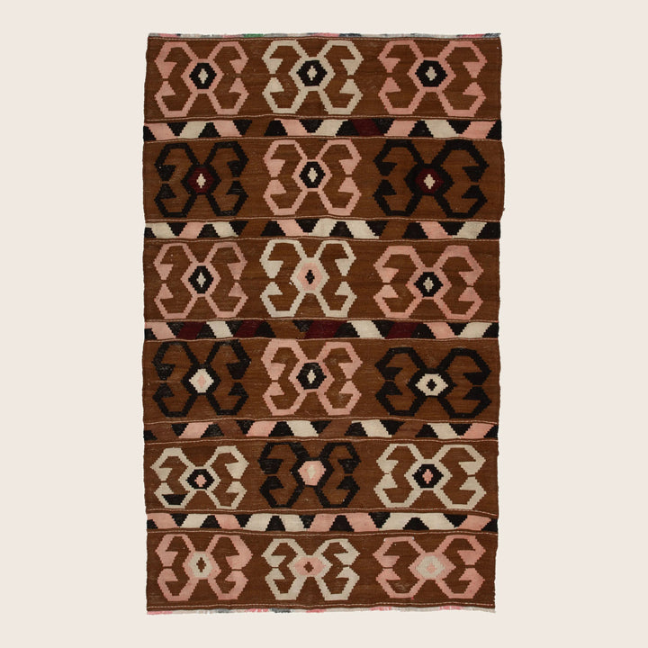 Flatweave Wool Rug - 5'1" x 9'10"