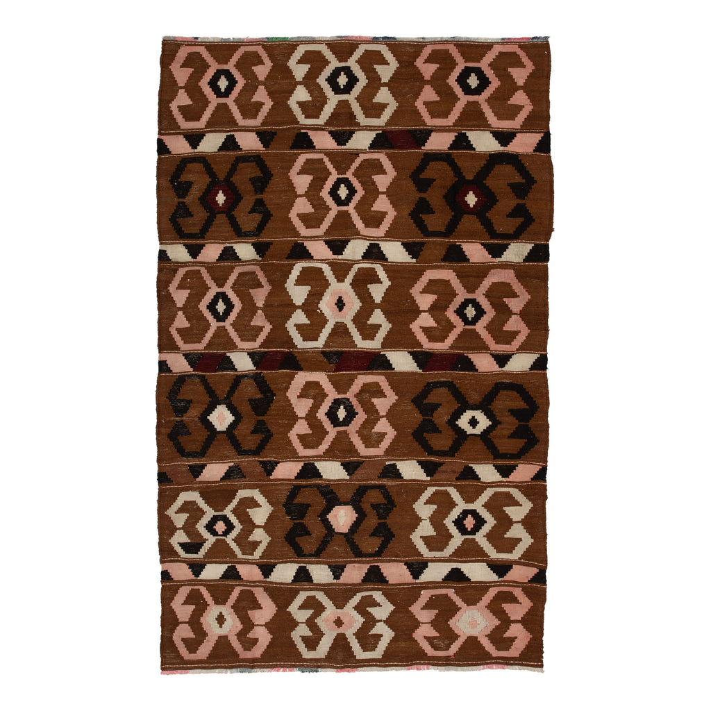 Flatweave Wool Rug - 5'1" x 9'10"