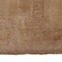 Beige Vintage Traditional Wool Rug - 6'7" x 15'9"