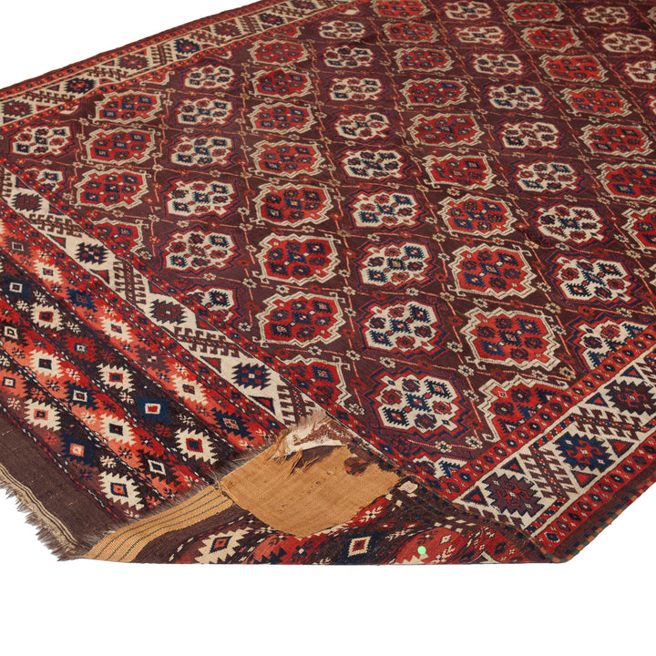 Multi Vintage Wool Rug - 7'2" x 11'4" Default Title