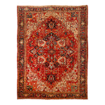 Vintage Traditional Wool Rug - 9'6" x 12'11"
