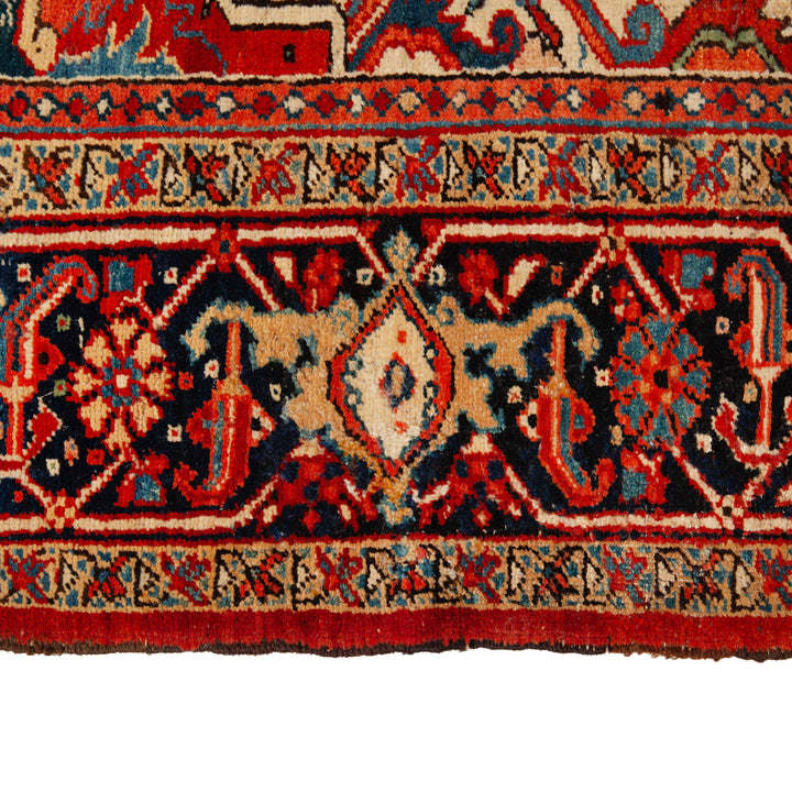 Vintage Traditional Wool Rug - 9'6" x 12'11"