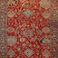 Red Vintage Traditional Wool Rug - 9'10" x 14'10"