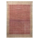 Exquisite handcrafted rug with intricate geometric patterns and rich colors.