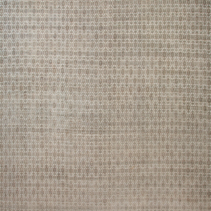 Grey Transitional Wool Silk Blend Rug - 14'7" x 19'1"