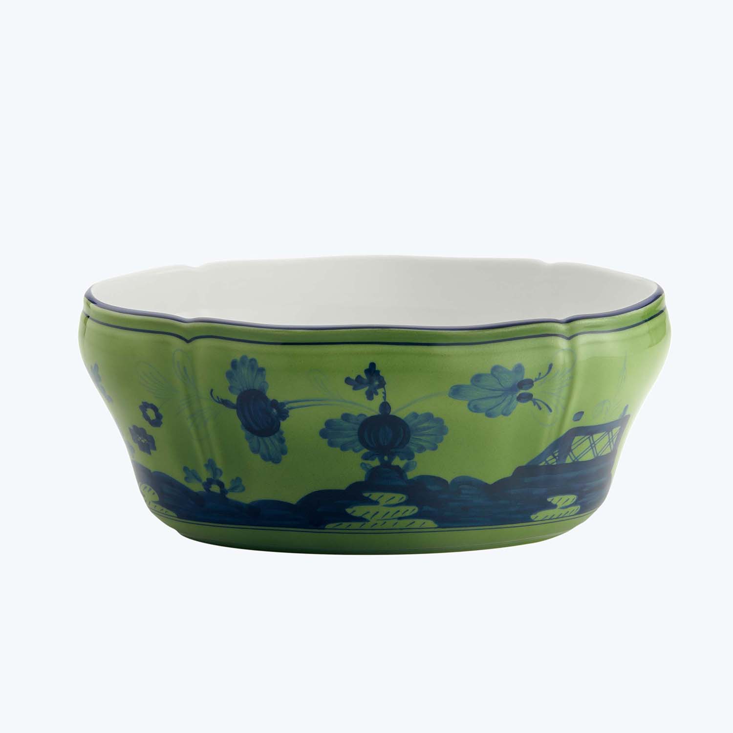Oriente Italiano Oval Salad Bowl - Thumbnail 2