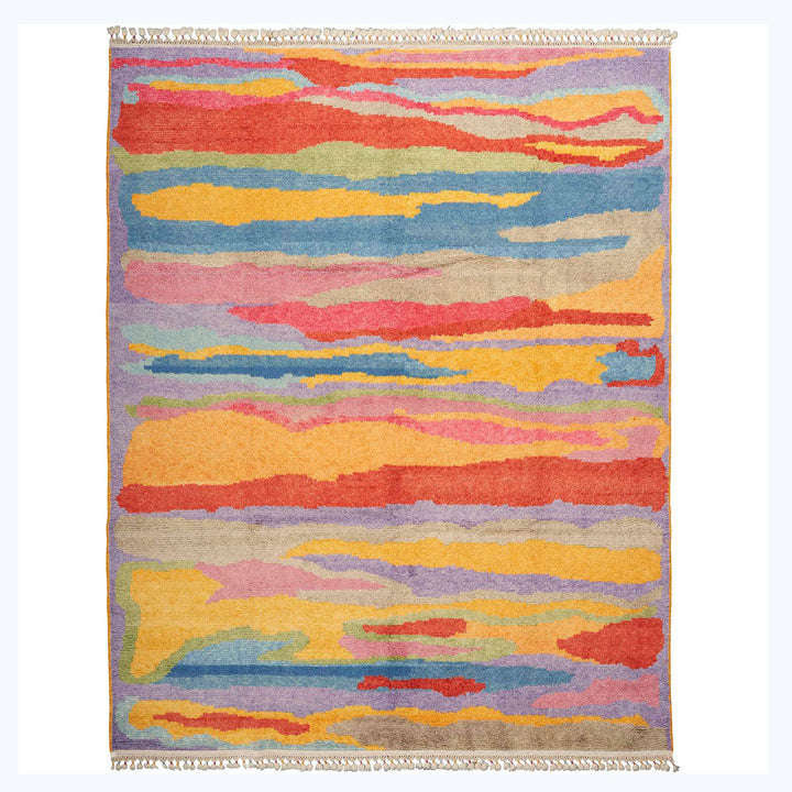 Multi Moroccan Wool Rug - 8' x 10'