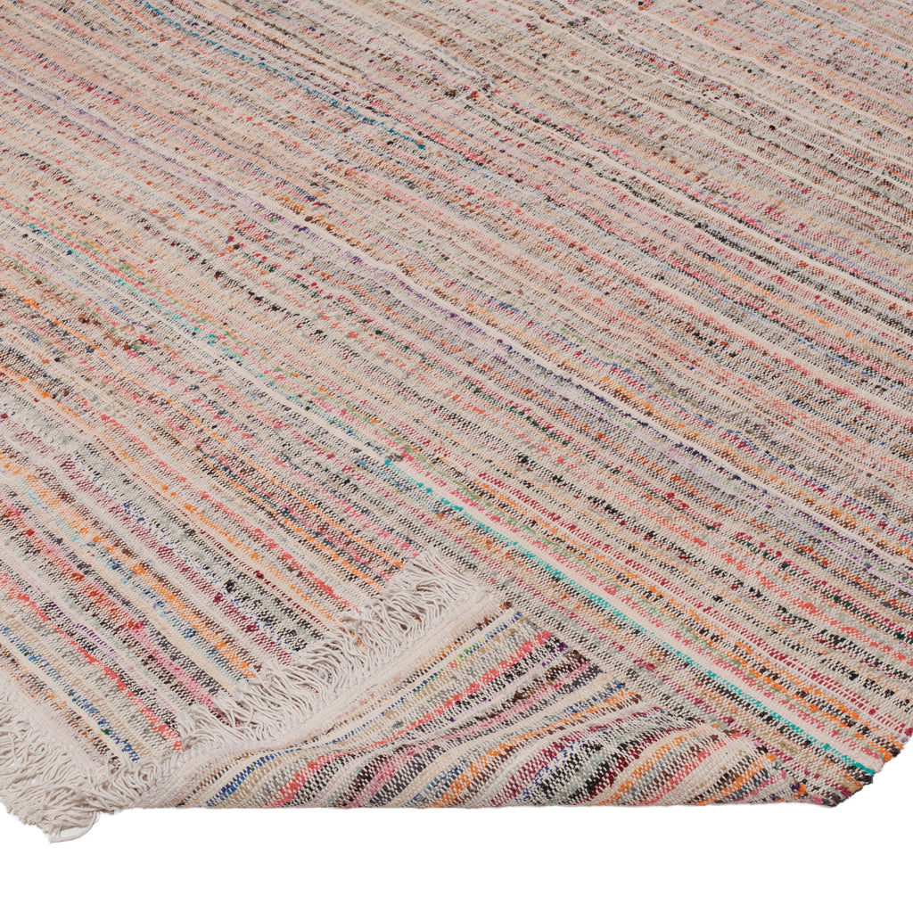 Brown Flatweave Wool Cotton Blend Rug - 12'1" x 15'10"