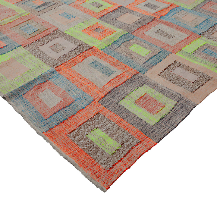 Flatweave Wool/Cotton Rug - 13'04" x 17'