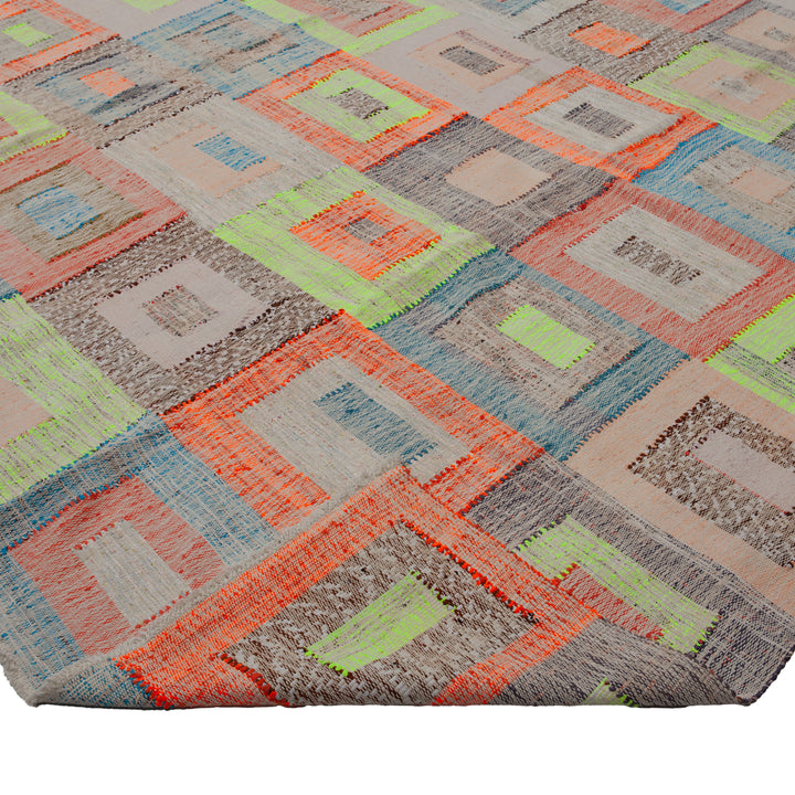 Flatweave Wool/Cotton Rug - 13'04" x 17'